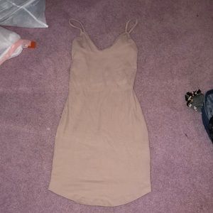 Bodycon pink dress